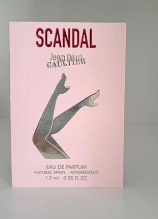 Пробник парфумована вода для жінок jean paul gaultier scandal. 1.5 мл