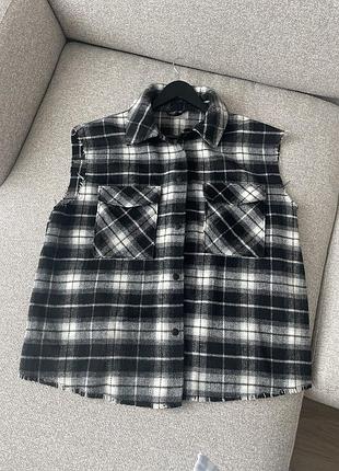 Трендова сорочка безрукавка, жилетка 🔥