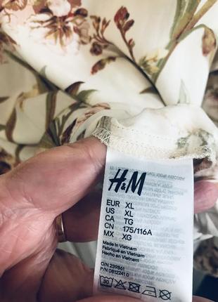 Віскозна нова вільна сукня h&m батал вьетнам (56-60)6 фото