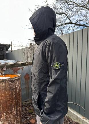 ⭐️ вітровка stone island gore-tex чорна