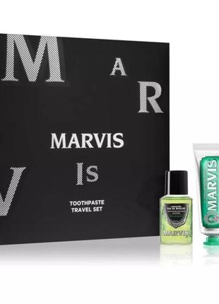 Подарочный дорожный набор marvis toothpaste travel set