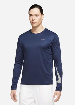 Чоловічий реглан nike dri fit miler run division flash long-sleeve