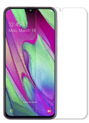 Гидрогелевая защитная пленка на samsung galaxy a40 на весь экран прозрачная