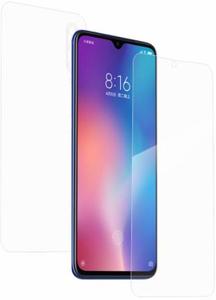 Гидрогелевая защитная пленка ост на xiaomi mi 9 (на весь экран, прозрачная)