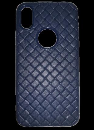 Чехол накладка elite case для iphone x\xs (цвет синий)1 фото