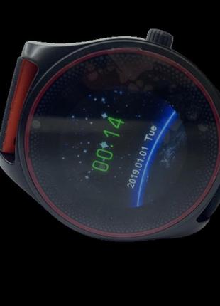 Умные часы smart watch y11 (цвет красно-чёрный)