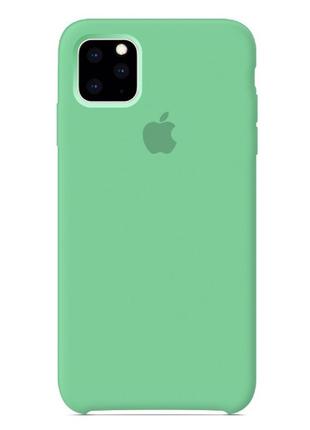 Чехол-накладка s-case для apple iphone 11 pro (цвет мятный)