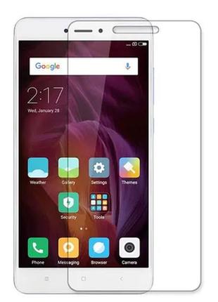 Гідрогелева захисна плівка ост на xiaomi redmi note 4x (на весь екран, прозора)