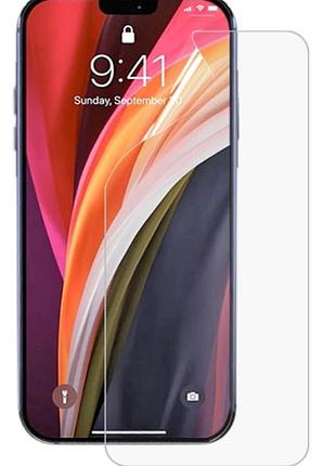 Гидрогелевая защитная пленка на iphone 12 на весь экран прозрачная