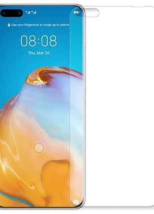 Гідрогелева захисна плівка aurora aaa на huawei p40 pro на весь екран прозора