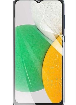 Гідрогелева захисна плівка crystal mirror на samsung galaxy a23 на весь екран прозора