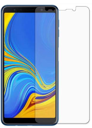 Гидрогелевая защитная пленка на samsung galaxy a7 2018 sm-a750 на весь экран прозрачная
