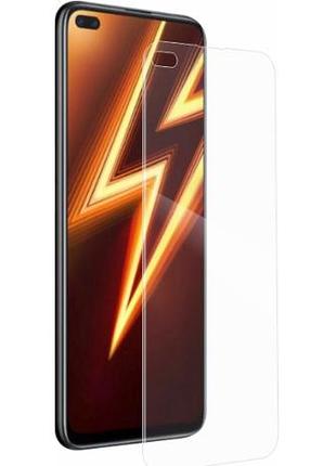 Гидрогелевая защитная пленка ост на realme 6 pro (на весь экран, прозрачная)