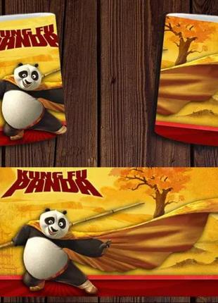 Чашка белая керамическая "кунг-фу панда" kung fu panda ост