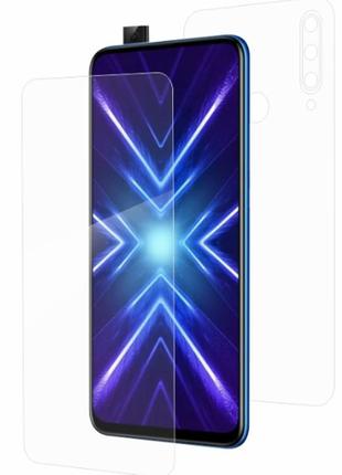 Гидрогелевая защитная пленка aurora aaa на huawei honor 9x на весь экран прозрачная