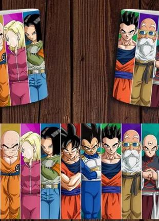 Чашка біла керамічна "dragon ball" перли дракона ост