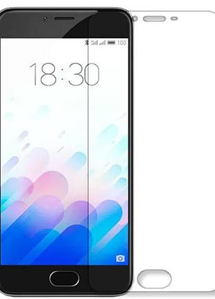Гидрогелевая защитная пленка на meizu m3 на весь экран прозрачная