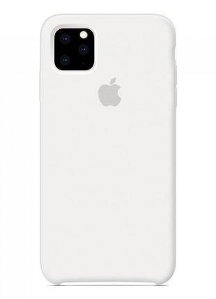 Чехол-накладка s-case для apple iphone 11 pro max (цвет белый)