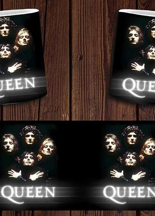 Чашка біла керамічна "queen" квін ост