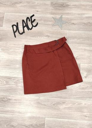 Спідниця жіноча на запах george  котон з кишенями