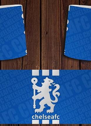 Чашка біла керамічна "фк челсі" chelsea fc ост