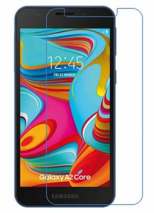 Гидрогелевая защитная пленка на samsung galaxy a2 core на весь экран прозрачная