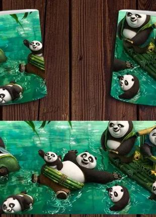 Чашка біла керамічна "кунг-фу панда" kung fu panda ост