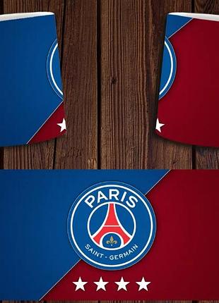 Чашка белая керамическая "фк пари сен-жермен" псж / psg ост