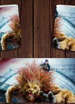 Чашка белая керамическая с принтом  "фантастические твари" fantastic beasts  ост