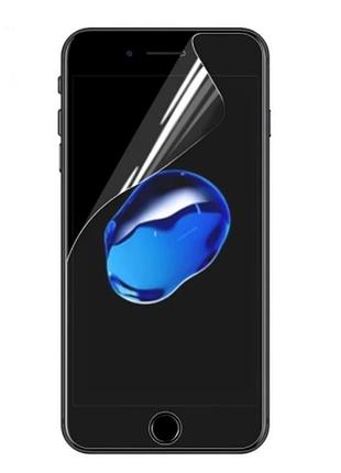 Гідрогелева захисна плівка на iphone se 2020 на весь екран прозора