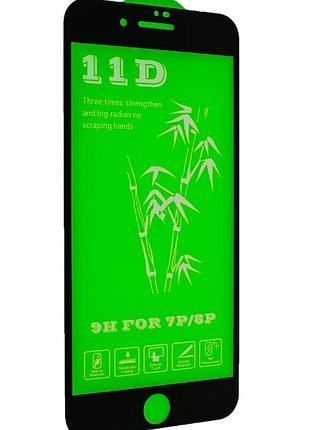 Защитное стекло tempered glass full cover 11d iphone 7plus/8 plus black