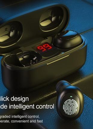 Беспроводные bluetooth наушники wk wekome v5 original черные