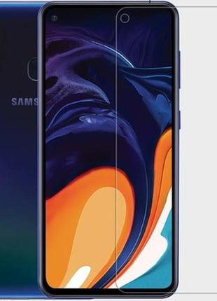 Гидрогелевая защитная пленка на samsung galaxy a60 на весь экран прозрачная