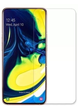 Гідрогелева захисна плівка aurora aaa на samsung galaxy a80 на весь екран прозора