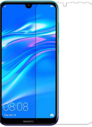 Гидрогелевая защитная пленка aurora aaa  на huawei y7 2019 на весь экран прозрачная