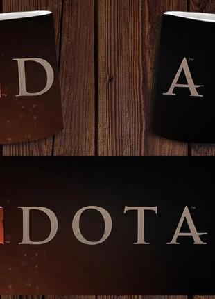 Чашка біла керамічна "dota 2" дота 2 ост