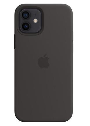 Чохол-накладка s-case для apple iphone 12 mini (колір чорний)