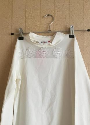 Трикотажная блуза для девочки на рост 122-128,134-140,158-164;турция3 фото