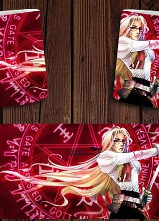 Чашка белая керамическая "хеллсинг" hellsing  ост