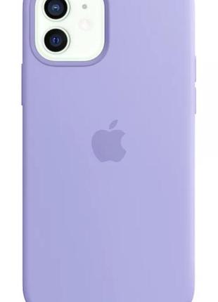 Чохол-накладка s-case для apple iphone 12 mini (колір бузковий)