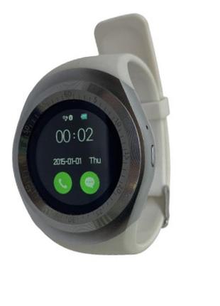 Розумний годинник smart watch y1 (колір білий)