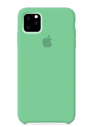 Чохол-накладка s-case для apple iphone 11 pro max (колір м'ятний)