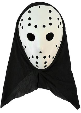 Маска джейсон вурхиз капюшон (jason voorhees) из к/ф "пятница 13-е" ост