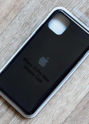 Чохол-накладка s-case для apple iphone 11 pro max (колір чорний)