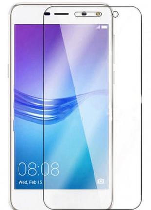 Гидрогелевая защитная пленка ост на huawei y6 2017 (на весь экран, прозрачная)