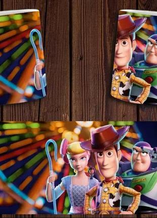 Чашка біла керамічна "історія іграшок" toy story ост