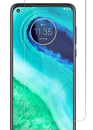 Гидрогелевая защитная пленка на motorola moto g8 на весь экран прозрачная