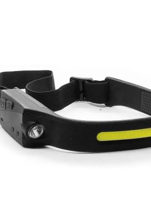 Налобный фонарик bl-g28 xpe+cob (с датчиком движения) ост
