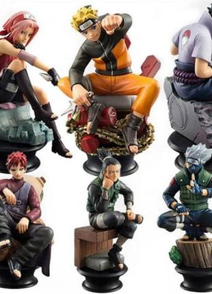 Наруто набор фигурок "naruto 1" (6 штук) ост