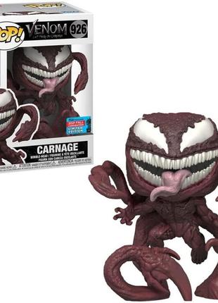 Фигурка funko pop marvel # 926: venom let there be carnage: carnage fall con original карнаж